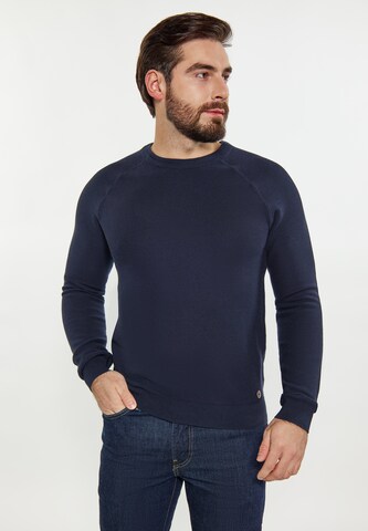 DreiMaster Maritim Pullover in Blau: predná strana