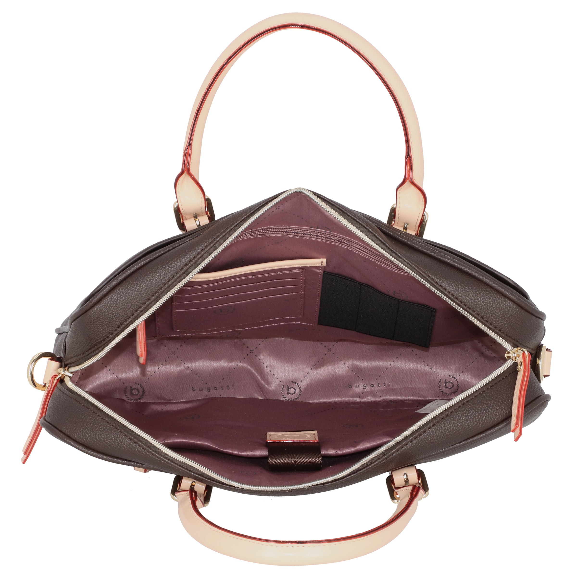 Borsa portadocumenti 'Ella' di bugatti in marrone