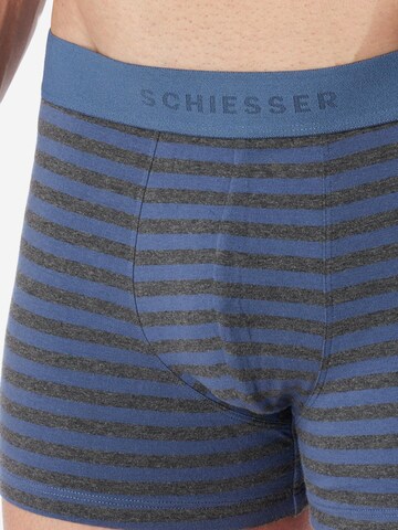 SCHIESSER Boxershorts '95/5 Cotton' in Blauw