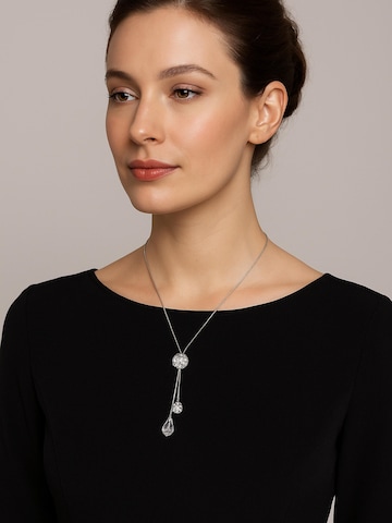 COLLEZIONE ALESSANDRO Kette 'Valea'‌‌‌‌‌‌‌‌ in Schwarz: Vorderseite