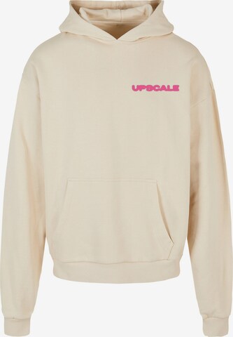 MT Upscale Sweatshirt 'Sad Boy' i beige: forside