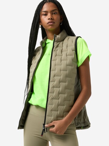 Bogner Fire + Ice Vest 'Fenja' in Green: front