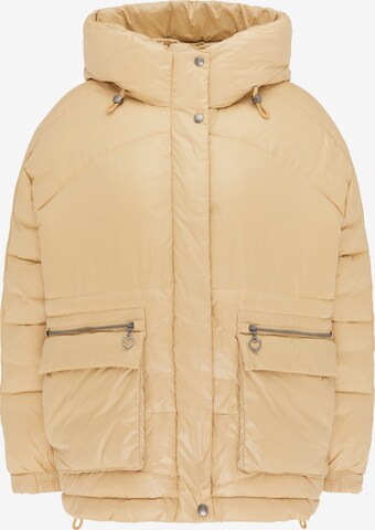 MYMO Winter jacket in Brown: front