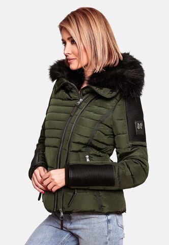 NAVAHOO Winter Jacket 'Yuki2' in Green