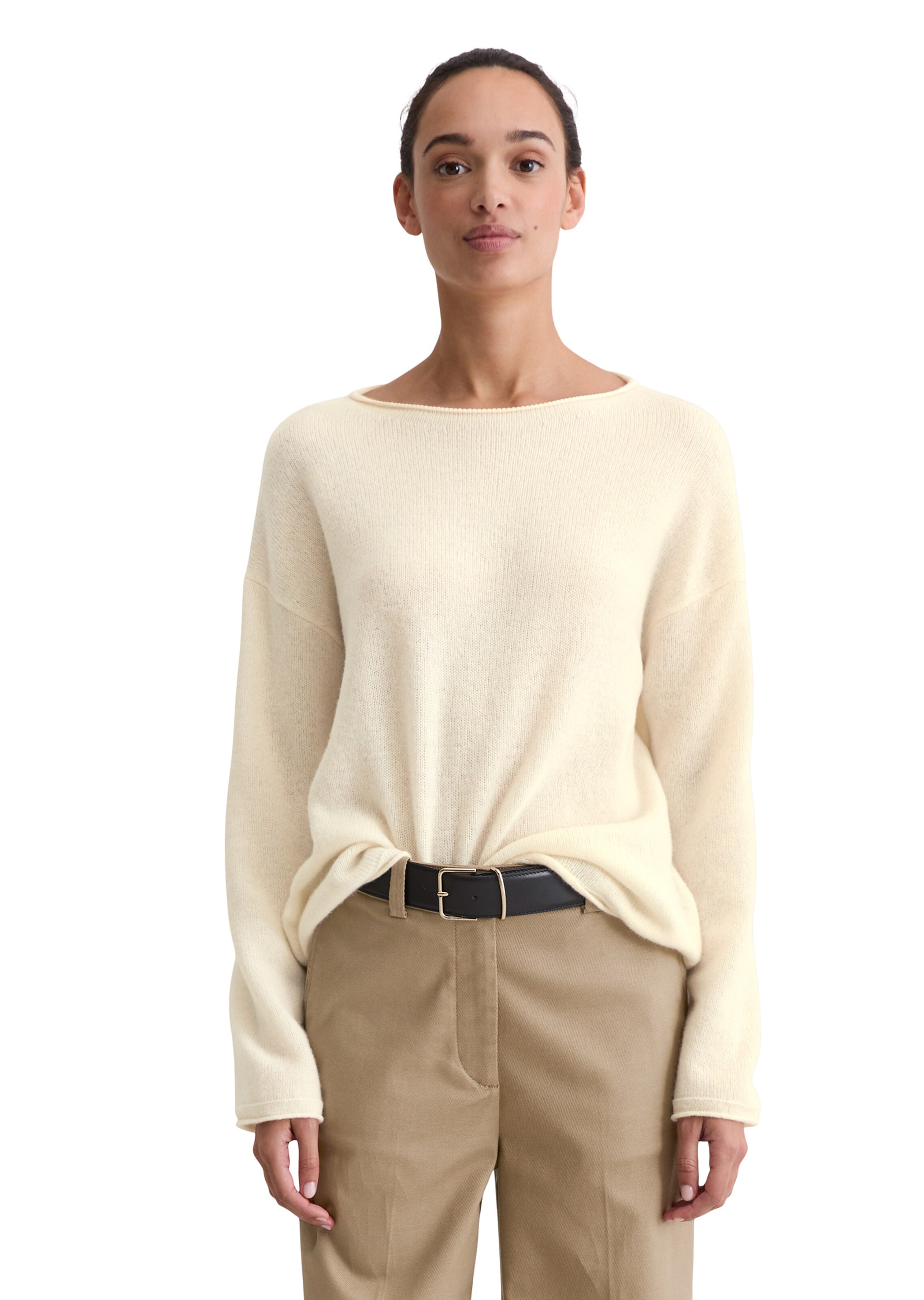 Marc O'Polo Pullover in Beige: Vorderseite