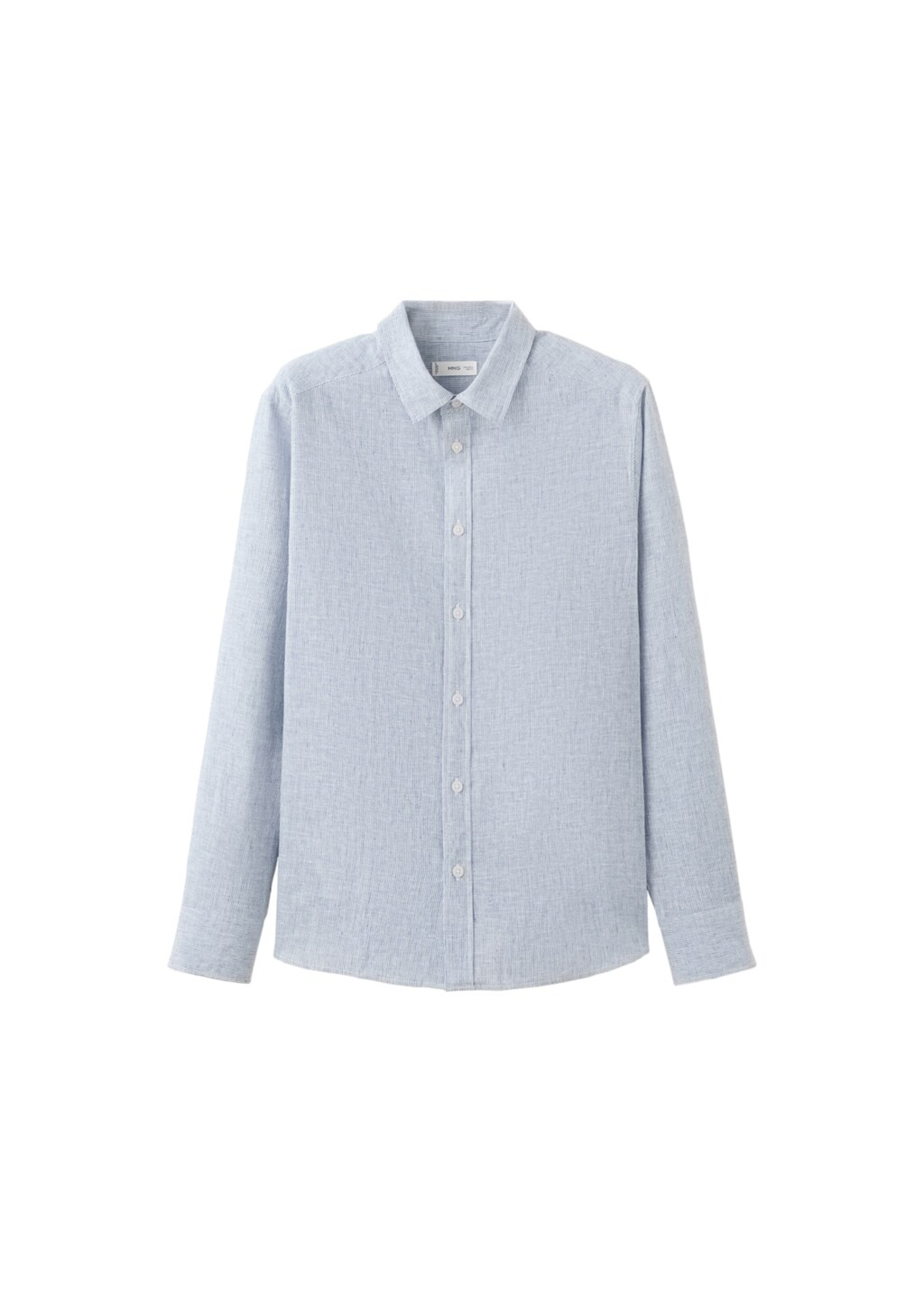 MANGO TEEN Regular Fit Hemd 'Springr' in Blau: Vorderseite