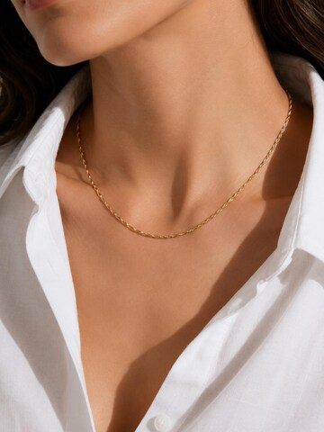 Cala Rose - Cadena 'SENNA' en oro: frente