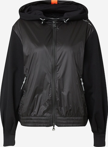 Bogner Fire + Ice Sweatjacke 'ELIN' in Schwarz: predná strana