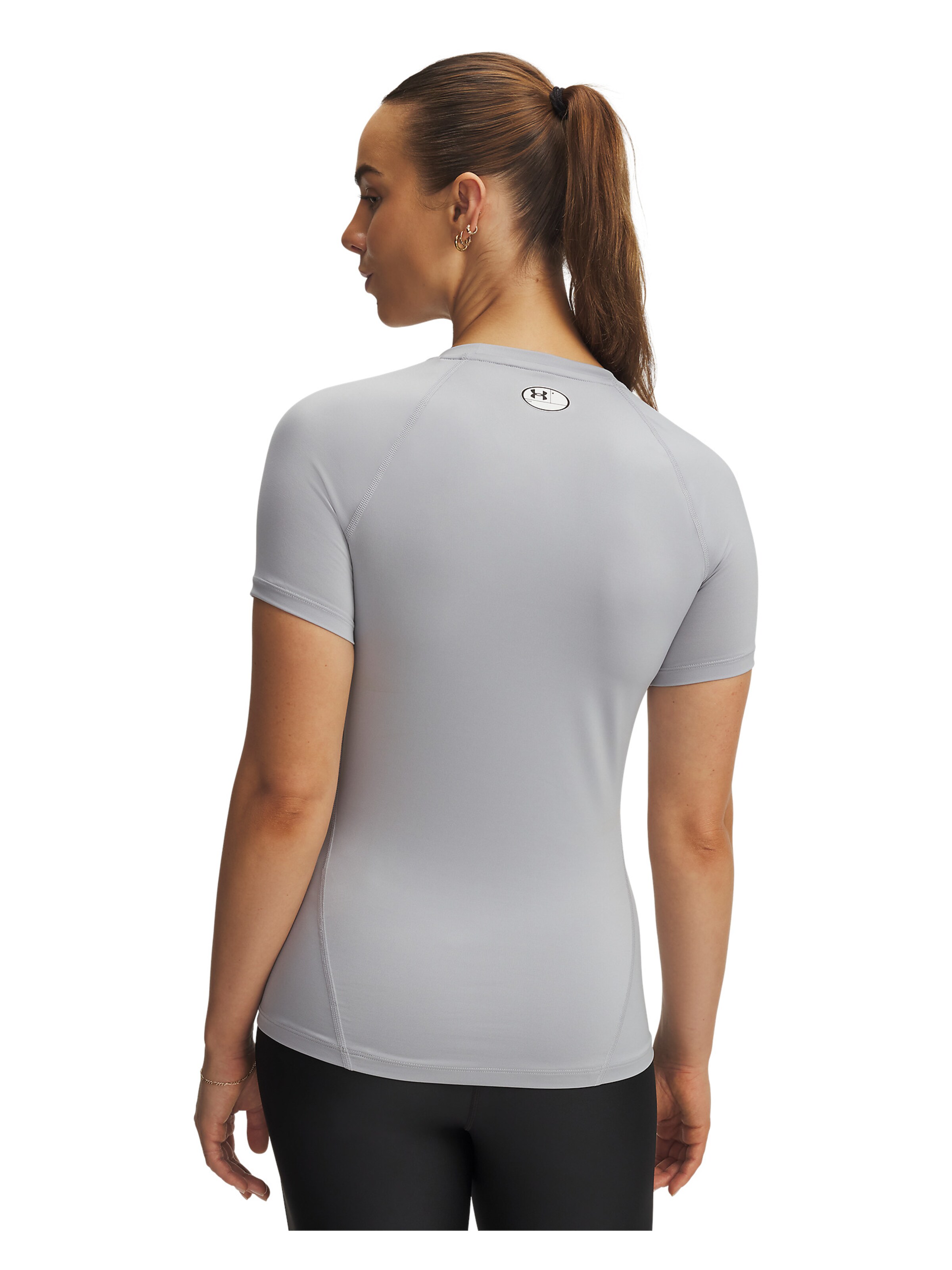 UNDER ARMOUR Functioneel shirt 'Authentics Comp' in Grijs