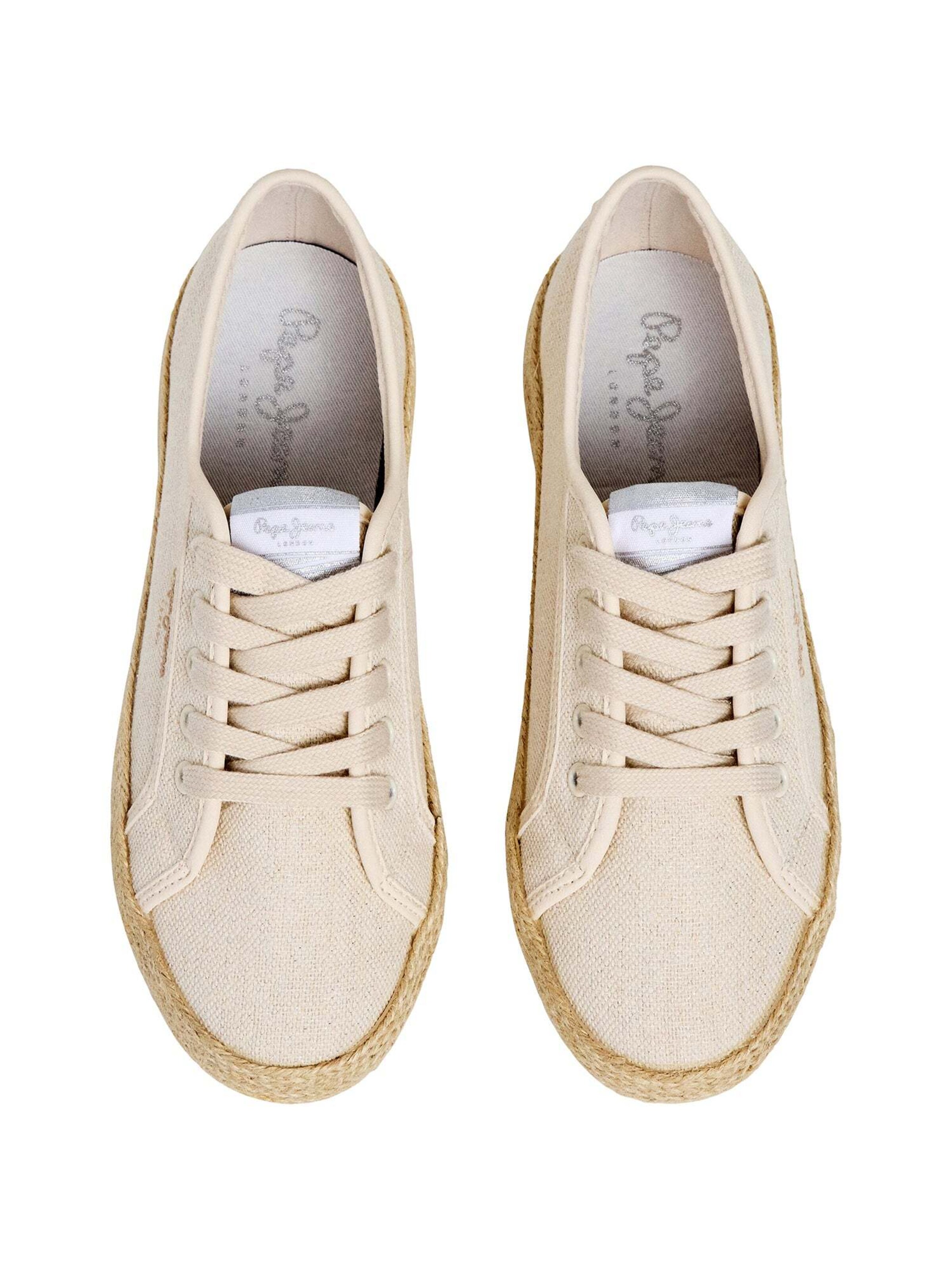 Baskets basses 'Brady' Pepe Jeans en beige