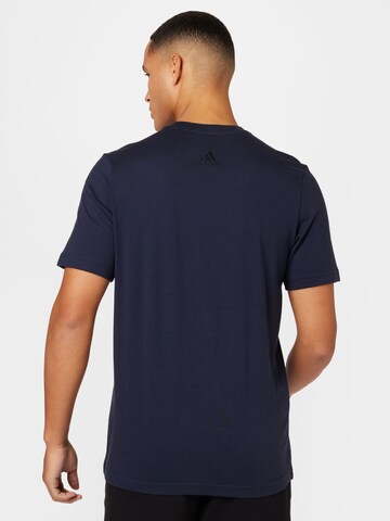 ADIDAS SPORTSWEAR Funktionsshirt 'Essentials' in Blau