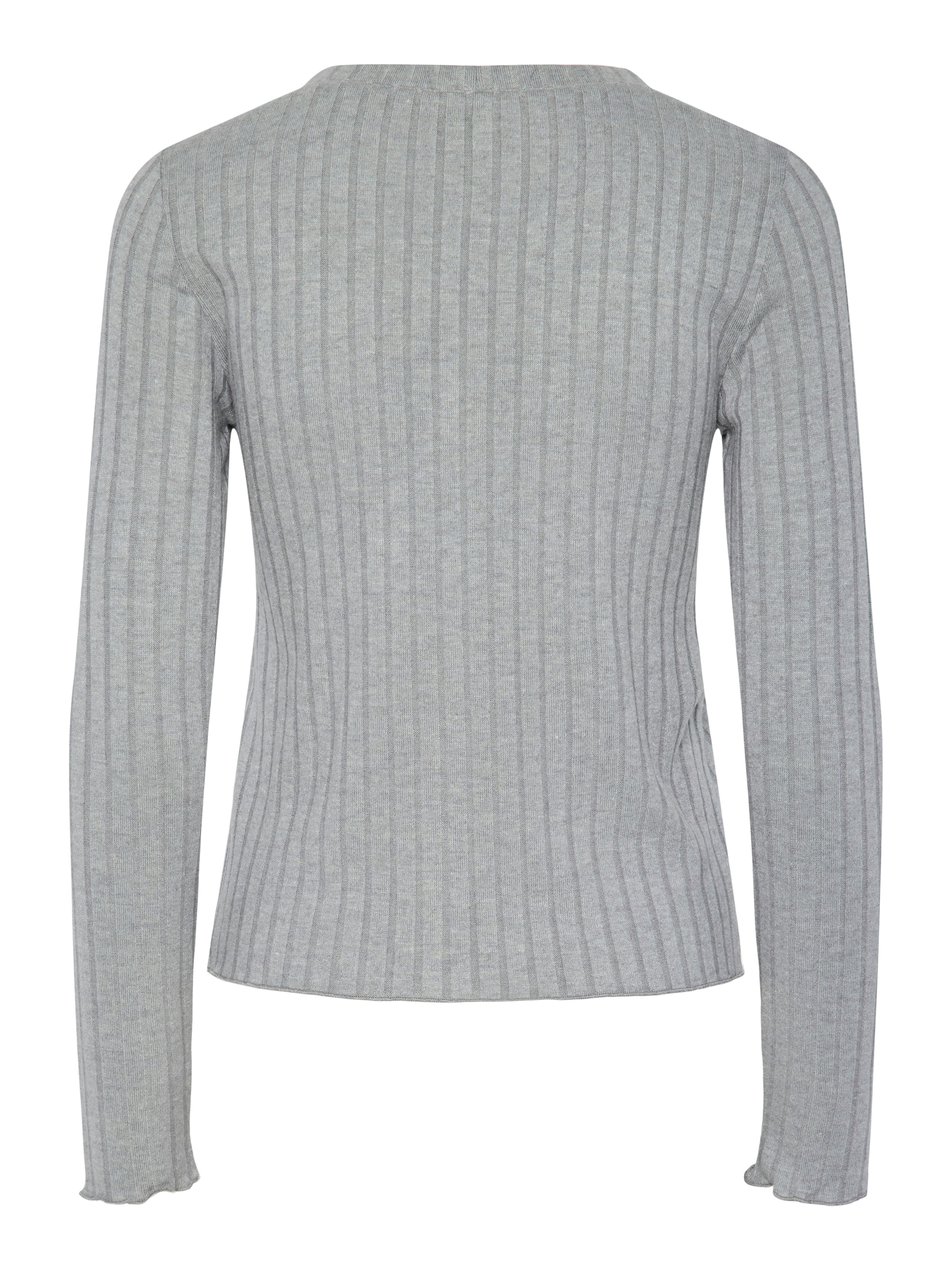 PIECES Knit cardigan 'PCIris' in Grey