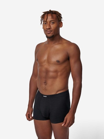 SNOCKS Boxershorts in Schwarz