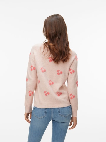 VERO MODA Sweater 'VMDoffy' in Pink