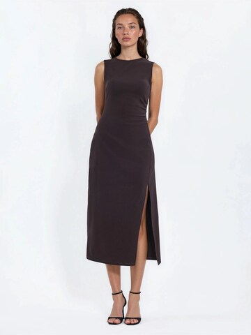 Hiccup Dress in Brown