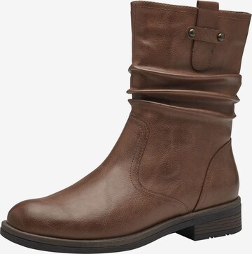 TAMARIS Ankle Boots in Brown: front