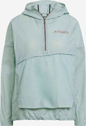 Veste outdoor 'Xploric' ADIDAS TERREX en bleu : devant