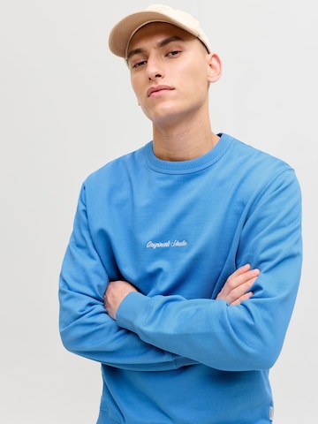 JACK & JONES Sweatshirt 'JORNorrebro' in Blue