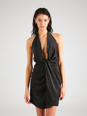 Misspap Dress in Black: front