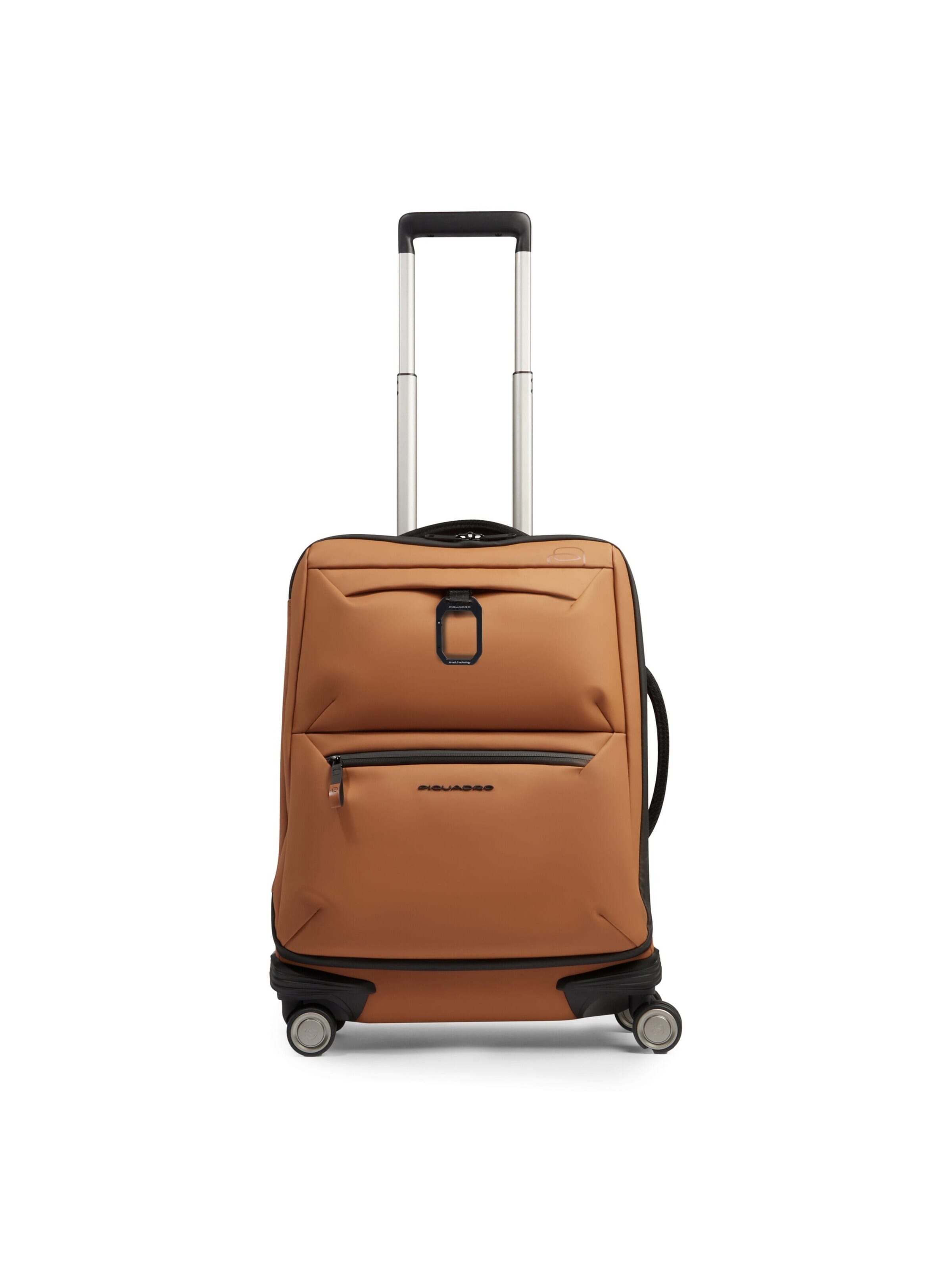 Piquadro Trolley in Bruin: voorkant