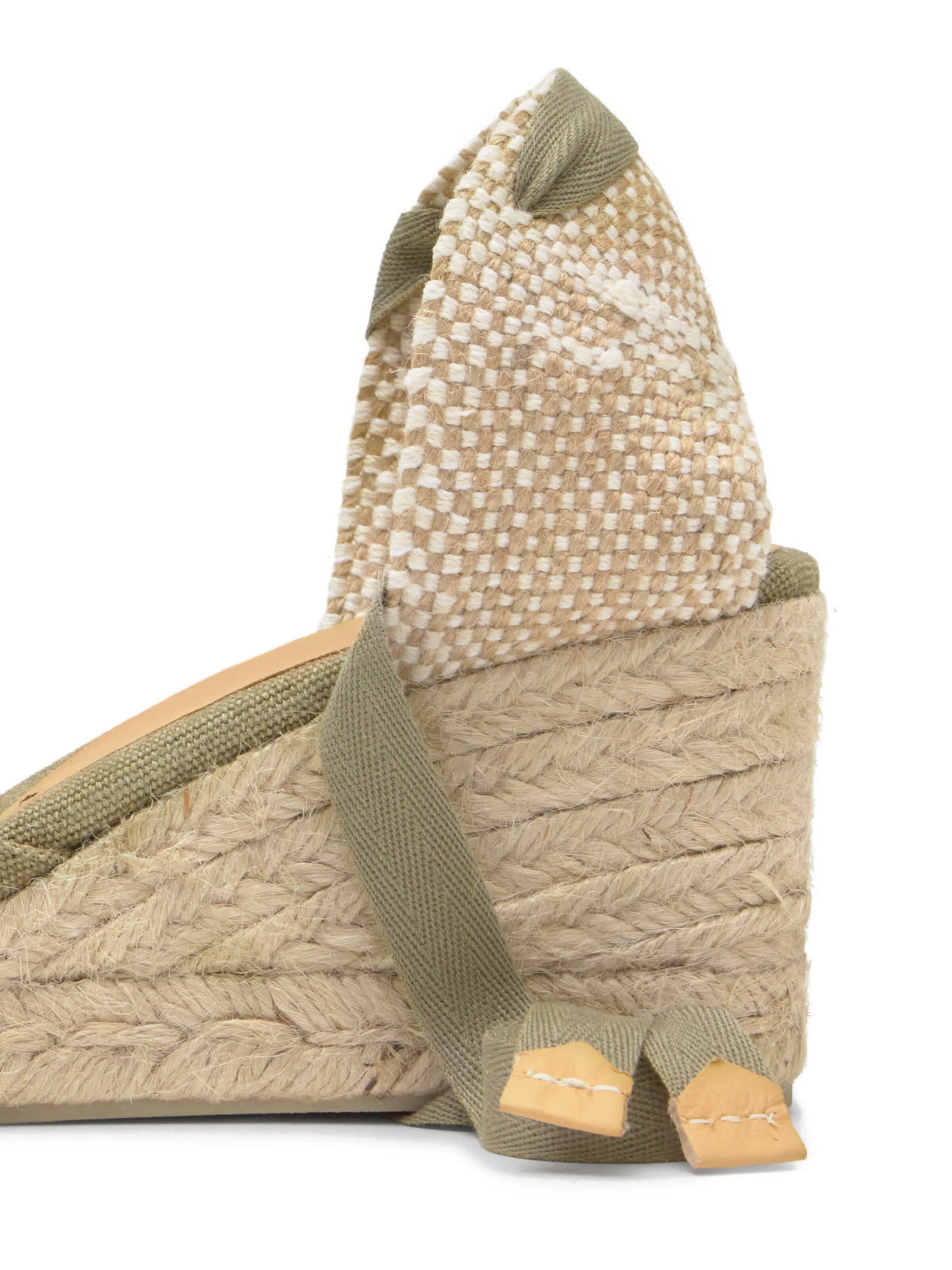 Espadrilles 'Carina' Castañer en vert