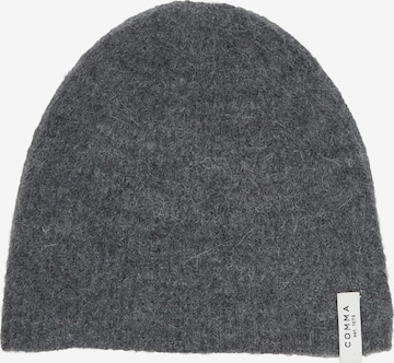 COMMA Beanie in Grey: front