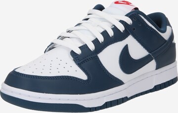 Nike Sportswear Matalavartiset tennarit 'DUNK' värissä sininen: edessä