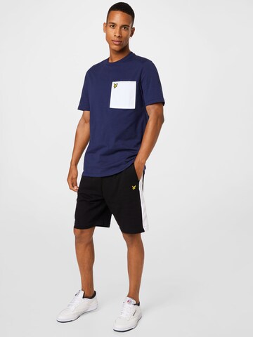 Lyle & Scott Regular Shorts in Schwarz