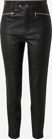 Lauren Ralph Lauren Regular Broek 'EDVIN' in Zwart: voorkant