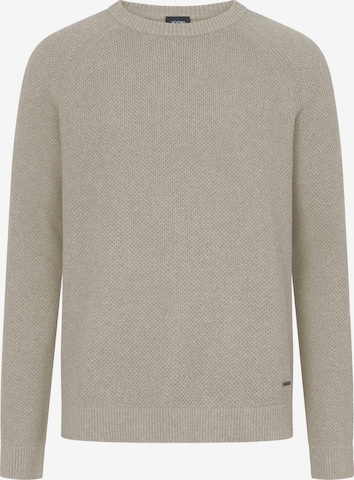 JOOP! Sweater 'Nadion' in Beige: front