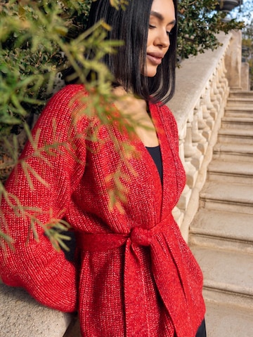 Anushka Strickjacke in Rot