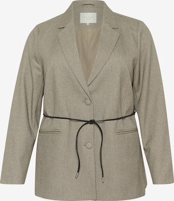 Blazer 'Tilda' KAFFE CURVE en gris : devant