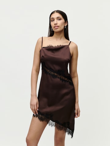 LeGer by Lena Gercke Коктейльное платье 'Mariam' в Коричневый: спереди