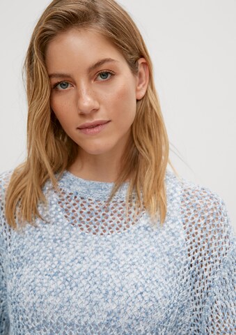 Pull-over comma casual identity en bleu