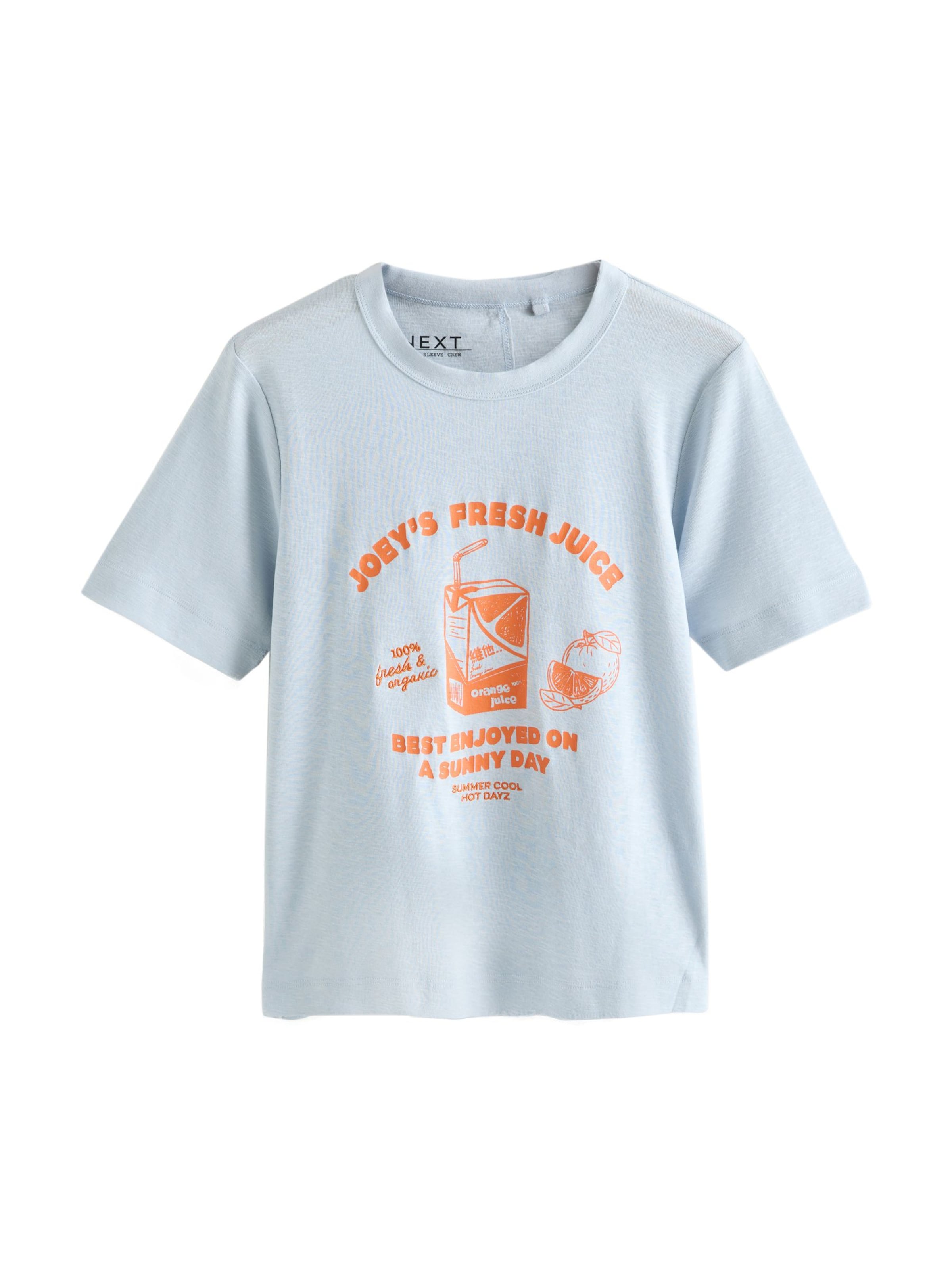 Next Футболка в Синий: спереди