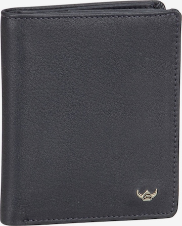 GOLDEN HEAD Portemonnee 'Capri' in Blauw: voorkant