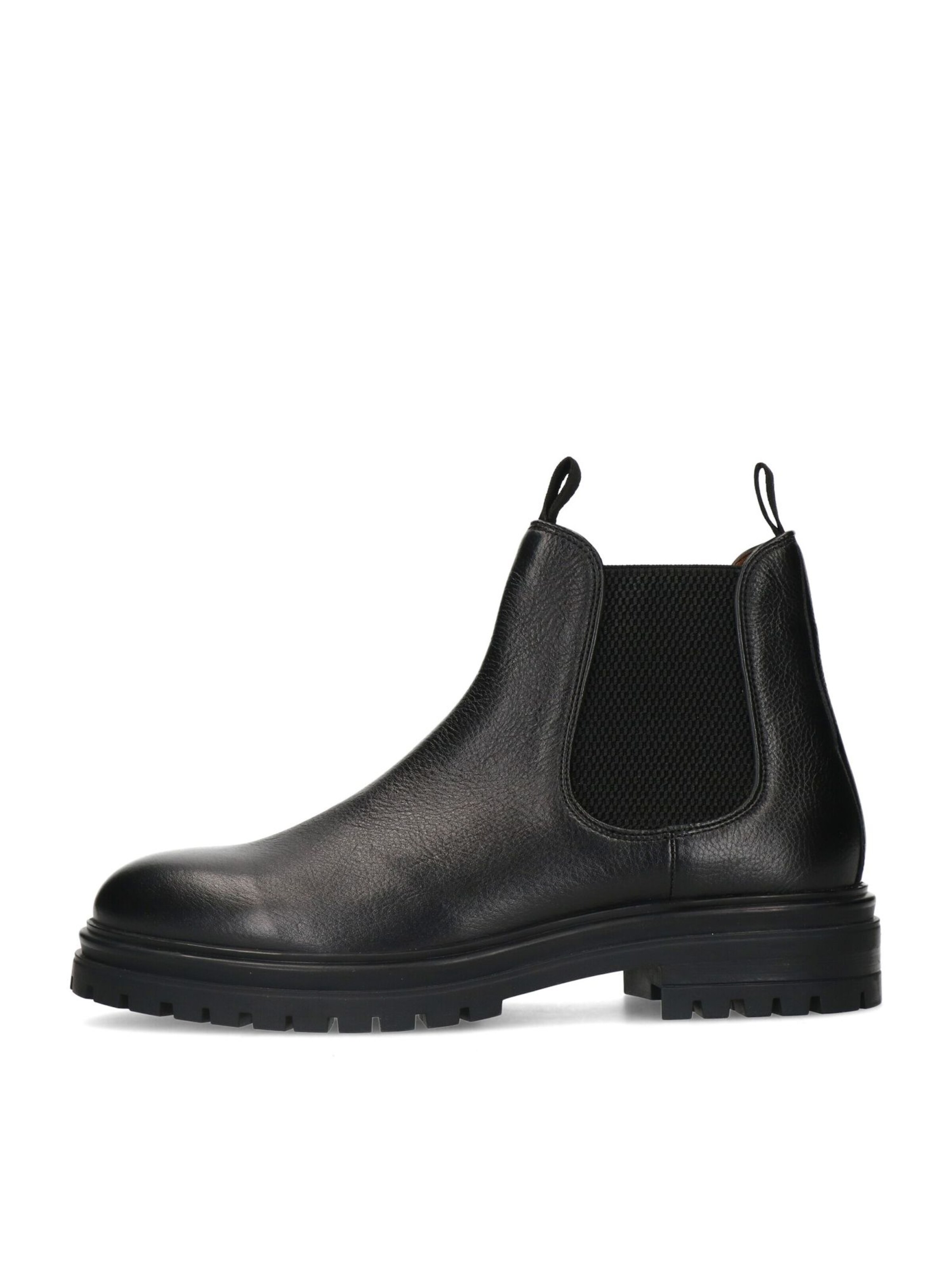 MANFIELD Chelsea boots in Zwart