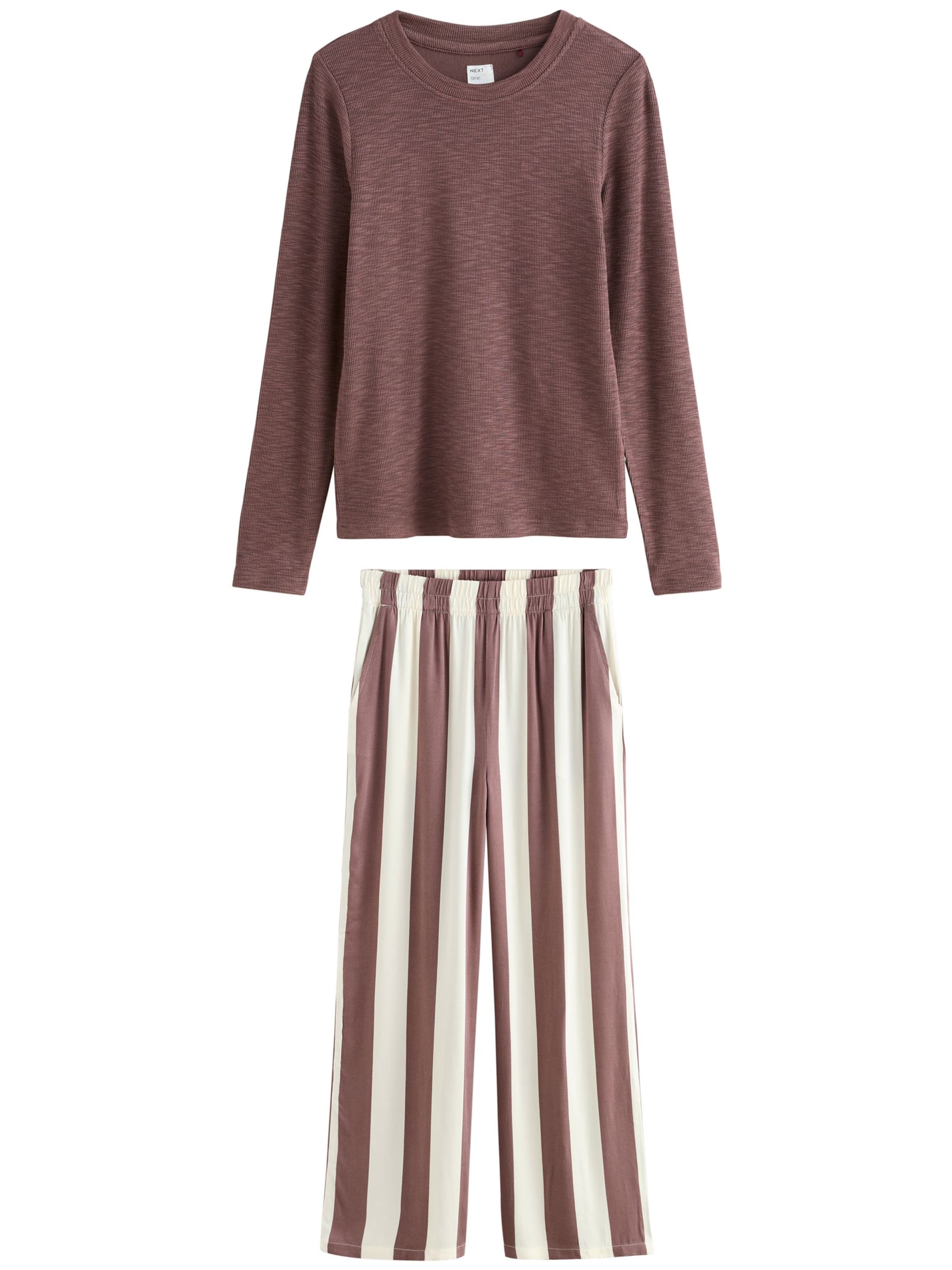 Next Πιτζάμα σε καφέ: μπροστά