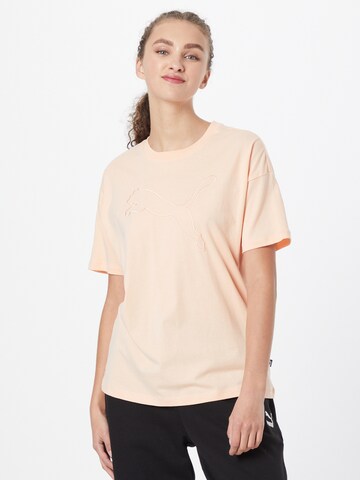 PUMA Shirt in Oranje: voorkant