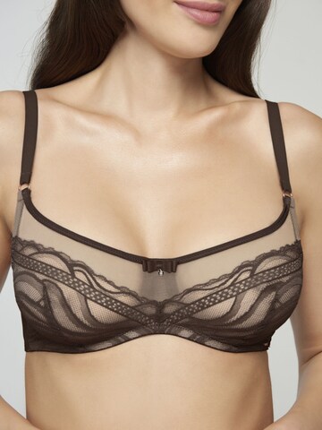 Marc & André T-shirt Bra in Brown