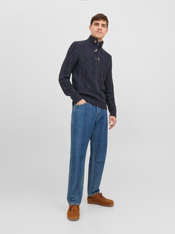 JACK & JONES Πουλόβερ 'JEAN' σε μπλε