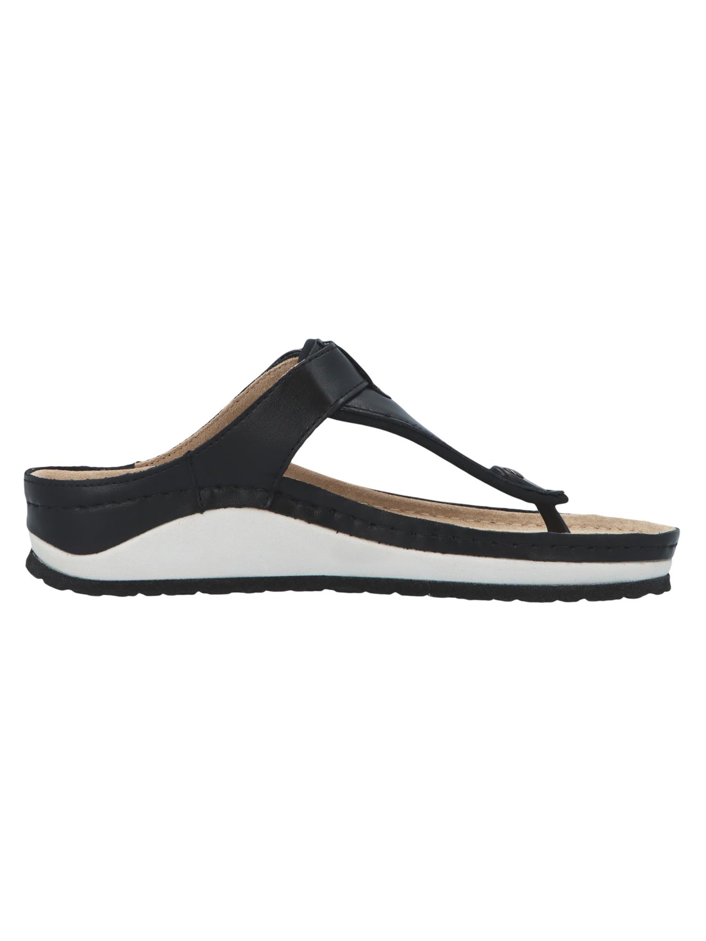 BERKEMANN T-Bar Sandals 'Mila' in Black