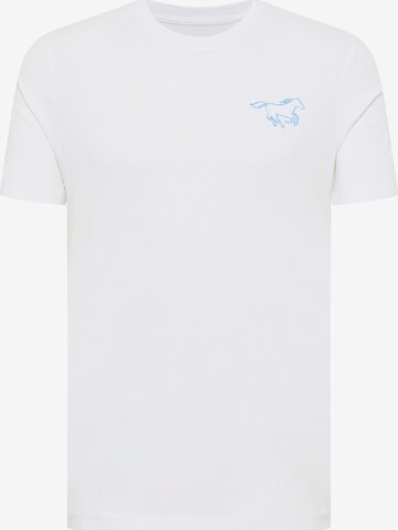 MUSTANG Shirt in White: front