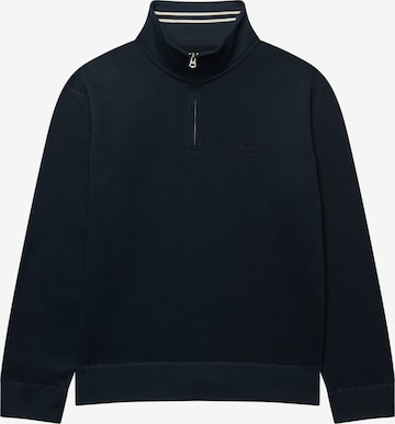 Superdry & Co Sweatshirt 'Essential Serif' in Blauw: voorkant