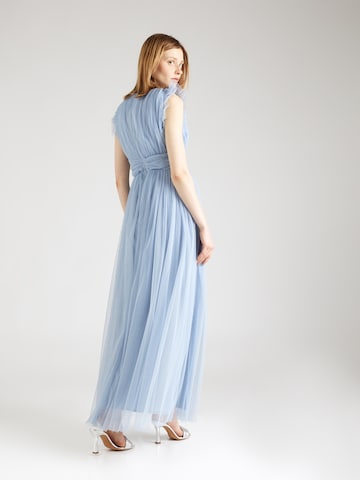 Maya Deluxe Evening Dress in Blue