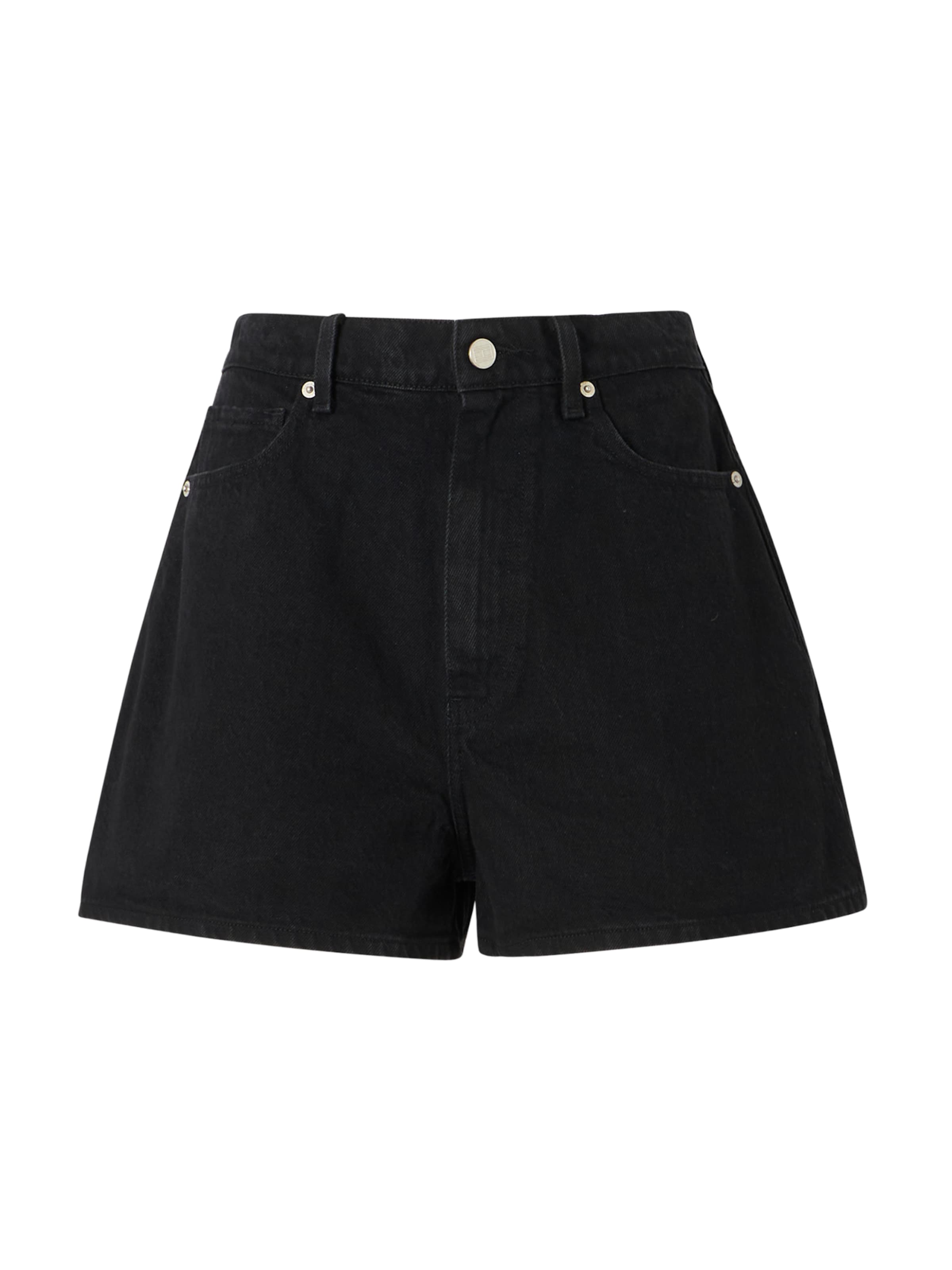 TOMMY HILFIGER Rozkloszowany krój Jeansy w kolorze czarny: przód