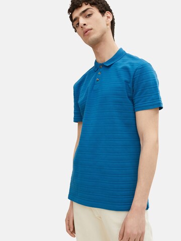 TOM TAILOR DENIM Poloshirt in Blau