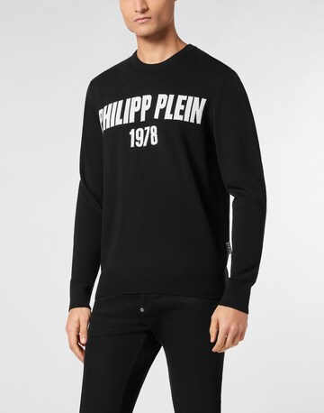 Philipp Plein Trui in Zwart: voorkant