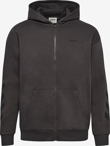 Sweat de sport Hummel en marron : devant