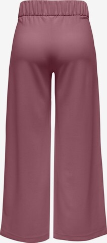 Wide leg Pantaloni con pieghe 'Geggo' di JDY in rosa